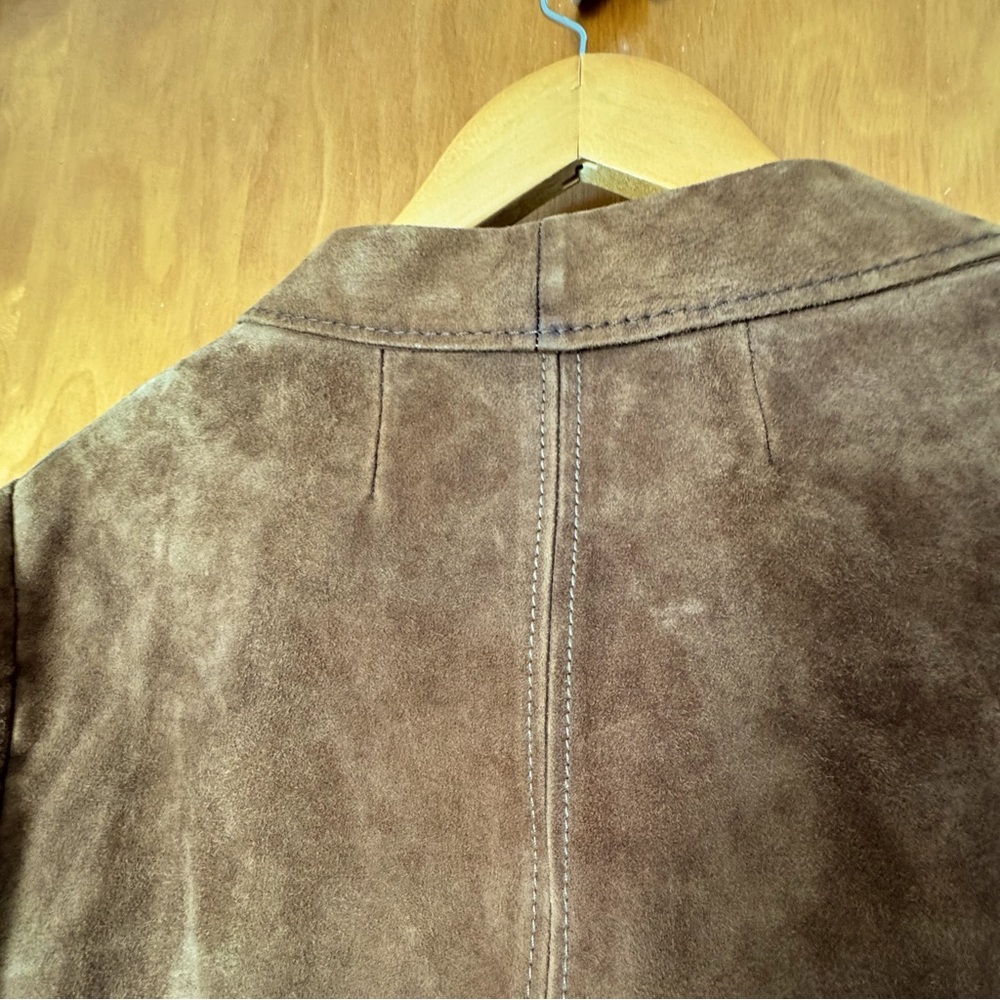 Italian Market Vintage Suede Women’s Jacket - Picture 14 of 16